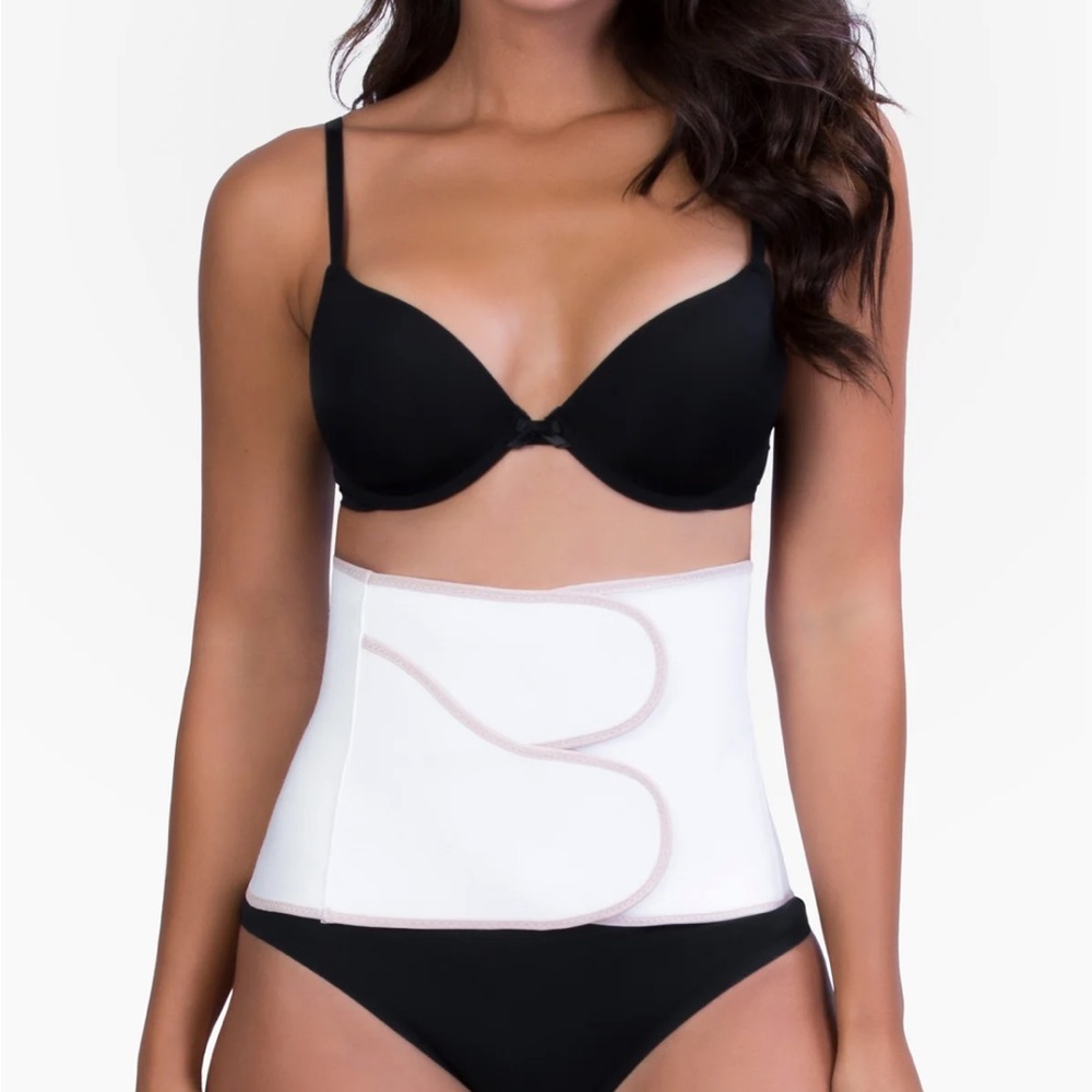 Belly bandit bff postpartum maternity wrap, cream, gently used, medium